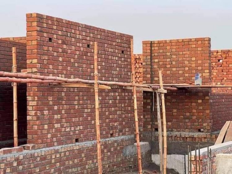 গাঁথুনির কাজে মালামালের পরিমাণ