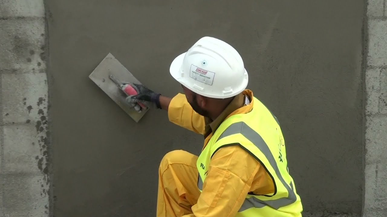 সিভিল কন্সট্রাকশনের প্লাস্টারিং