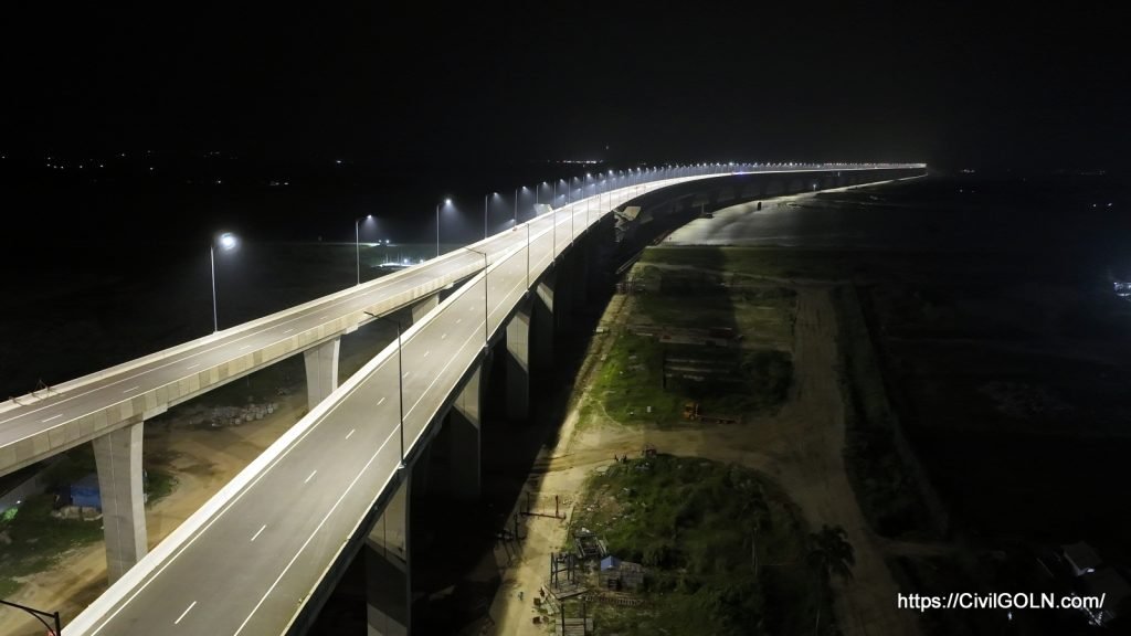 পদ্মা সেতু, জাজিরা পাড় [ Padma Bridge, Jajira End ]