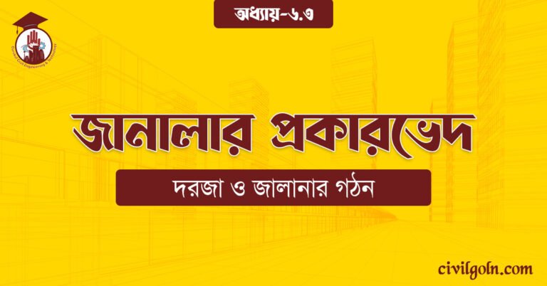 জানালার প্রকারভেদ