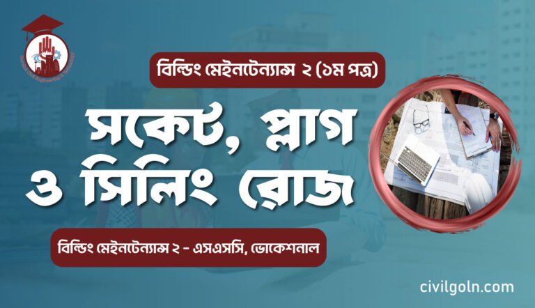 সকেট, প্লাগ ও সিলিং রোজ