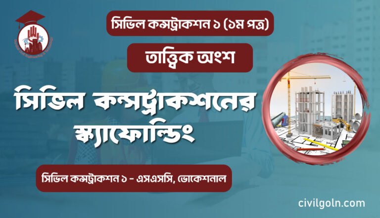 সিভিল কন্সট্রাকশনের স্ক্যাফোল্ডিং